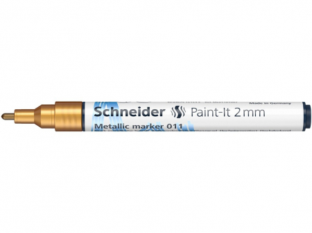 Marker metalic Paint-It 011 Gold Metallic, 2 mm, Schneider [3]