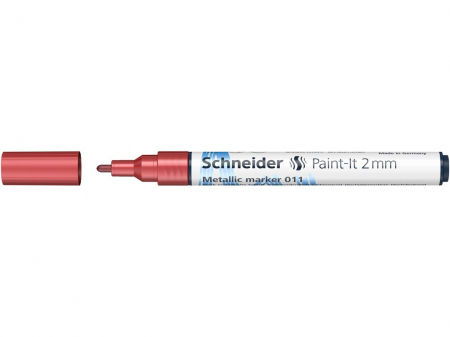Marker metalic Paint-It 011 Red Metallic, 2 mm, Schneider [2]