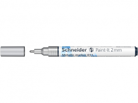 Marker metalic Paint-It 011 Silver Metallic, 2 mm, Schneider [2]