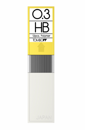 Tombow - Mina Creion 0.3 mm HB 12 Buc/Etui Tombow