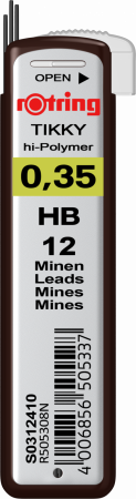 Mine grafit 0.35 HB Rotring [4]