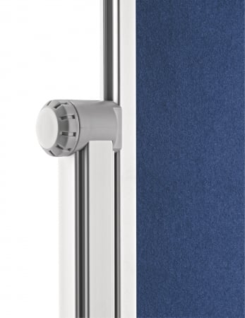 Panou Prezentare Mobil Textil Albastru 1200x1500mm MAGNETOPLAN [6]