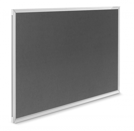 Panouri fixe - Panou Textil SP, rama aluminiu, gri, Magnetoplan