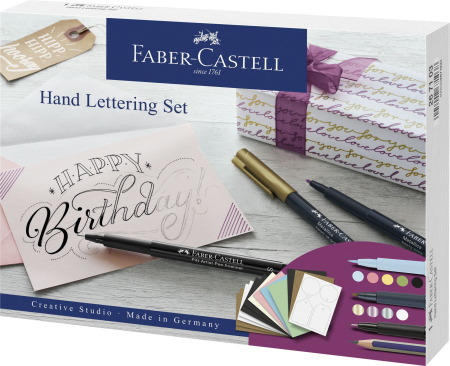 Brand - Pitt Artist Pen Caligrafic Starter Set, Faber-Castell