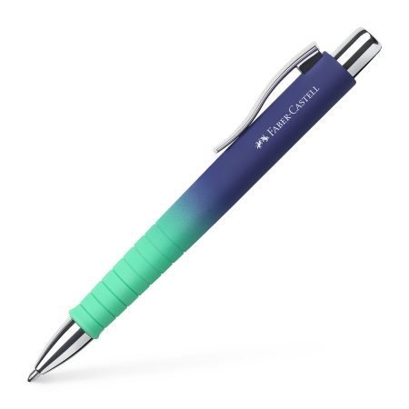 Brand - Pix Cu Mecanism Flow Albastru-Turcoaz Poly Ball Xb, Faber-Castell