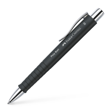 Brand - Pix Cu Mecanism Si Grip Negru Poly Ball Xb 2020, Faber-Castell
