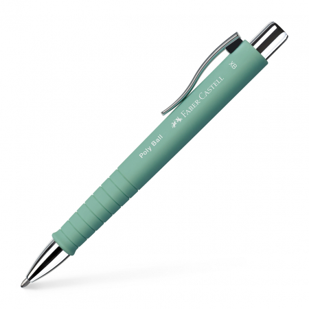 Pixuri, rollere, creioane mecanice - Pix Cu Mecanism si Grip Poly Ball Faber-Castell (diverse culori)