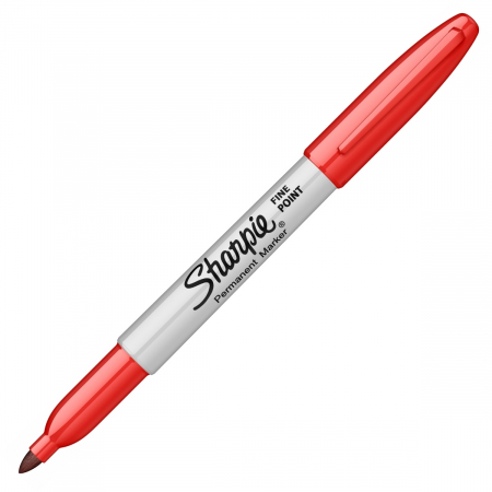Sharpie - Red Marker Permanent Sharpie