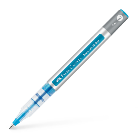 Brand - Roller Free Ink 0.7mm Bleu, Faber-Castell