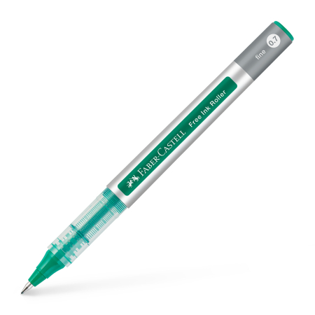 Brand - Roller Free Ink 0.7mm Verde, Faber-Castell