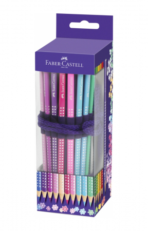 Rollup 20 creioane colorate Sparkle +1 Creion Sparkle + accesorii Faber-Castell [0]