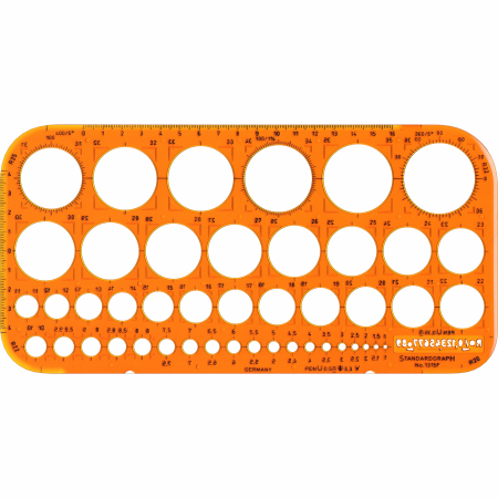 Standardgraph - Sablon Cercuri1-36, StandardGraph