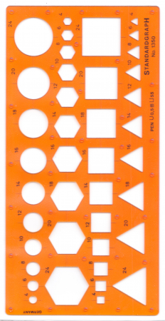 Sablon Figuri geometrice StandardGraph