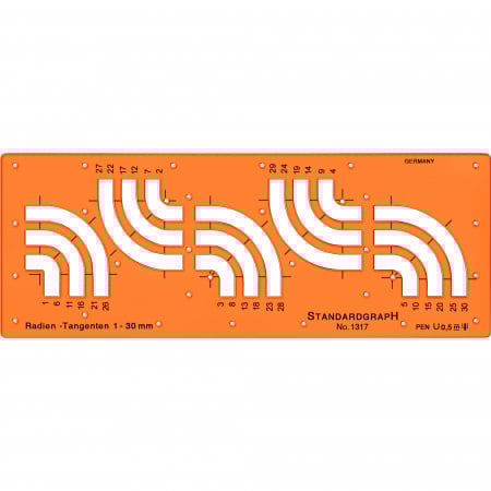 Standardgraph - Sablon Raze Tangente 1-30 StandardGraph