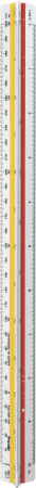 Rigle,echere - Scarar 1 : 10 / 1 : 15 / 1 : 20 / 1 : 25 / 1 : 33 / 1 : 50 Rotring