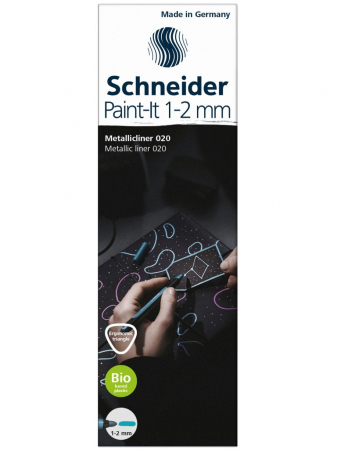 Markere desen - Set 10x Liner metalic Paint-It 020 1-2 mm, Schneider