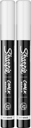 Set 2 Markere Sharpie Creta Lichida Alba, Sharpie [2]