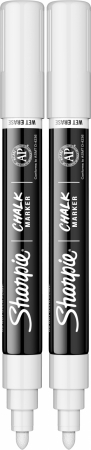Set 2 Markere Sharpie Creta Lichida Alba, Sharpie [4]