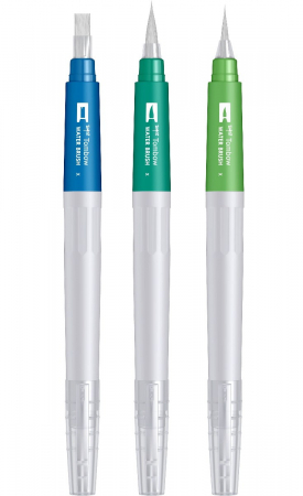 Set 3 Pensule cu Rezervor Apa Tombow [1]