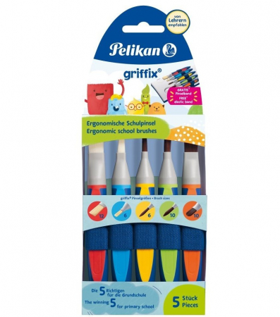 Set 5 Pensule Griffix, Pelikan [7]