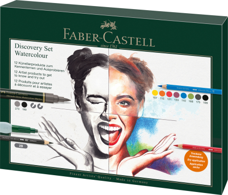 Brand - Set Arta Discovery Desen Umed 12 Piese, Faber-Castell