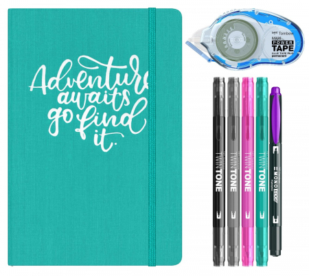 Tombow - Set Creativ Travel Journal Set, Tombow