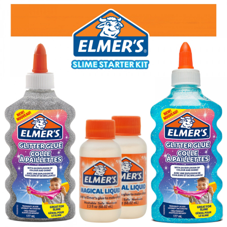 Elmers - Set Elmers Starter Slime Blue-Silver