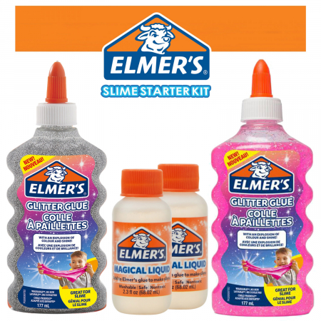 Elmers - Set Elmers Starter Slime Pink-Silver
