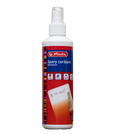 Dotari scoli - Spray curatare whiteboard 250 ml, Herlitz