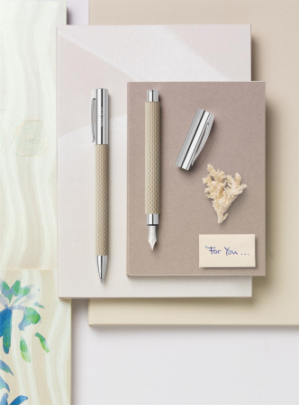 Stilou Ambition Opart White Sand Faber-Castell [3]