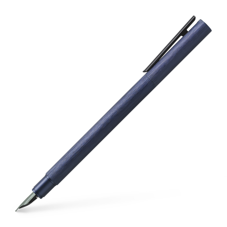 Brand - Stilou Neo Slim Aluminium Albastru F, Faber-Castell