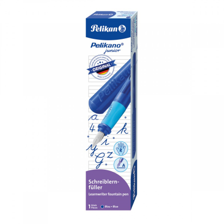 Instrumente de scris - Stilou Pelikano Junior Albastru Blister, Pelikan