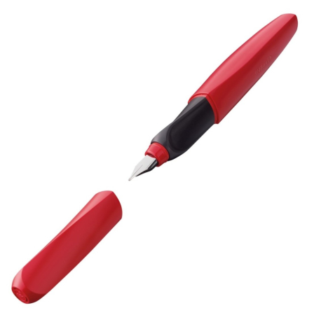 Brand - Stilou Twist penita M, Fiery Red, blister, Pelikan