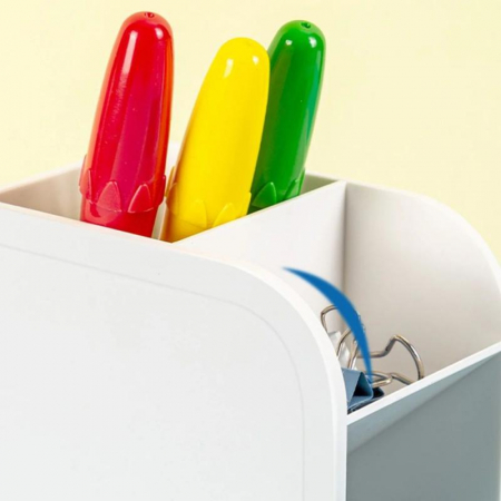 Suport Instrumente de scris 4 Compartimente Deli [4]