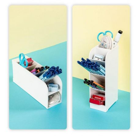 Suport Instrumente de scris 4 Compartimente Deli [3]