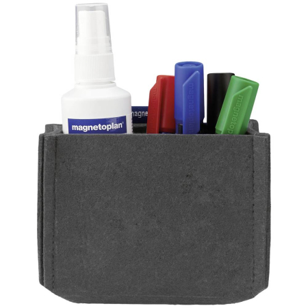 Brand - Suport magnetic MAGNETOPLAN pt accesorii whiteboard M gri