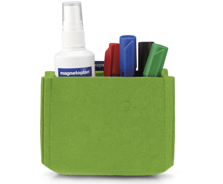 Brand - Suport magnetic MAGNETOPLAN pt accesorii whiteboard M verde