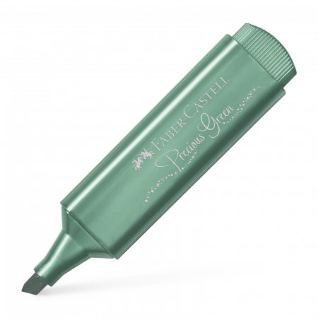 Brand - Textmarker Verde Metalizat 1546 Faber-Castell