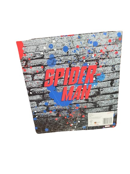 Biblioraft A4 Vision, 8cm, cu Spider-man, albastru [2]