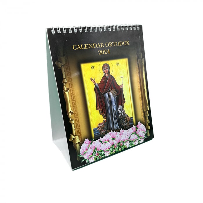 Calendar de Birou Crestin Ortodox, 2024, 170x210mm, Vision XXI