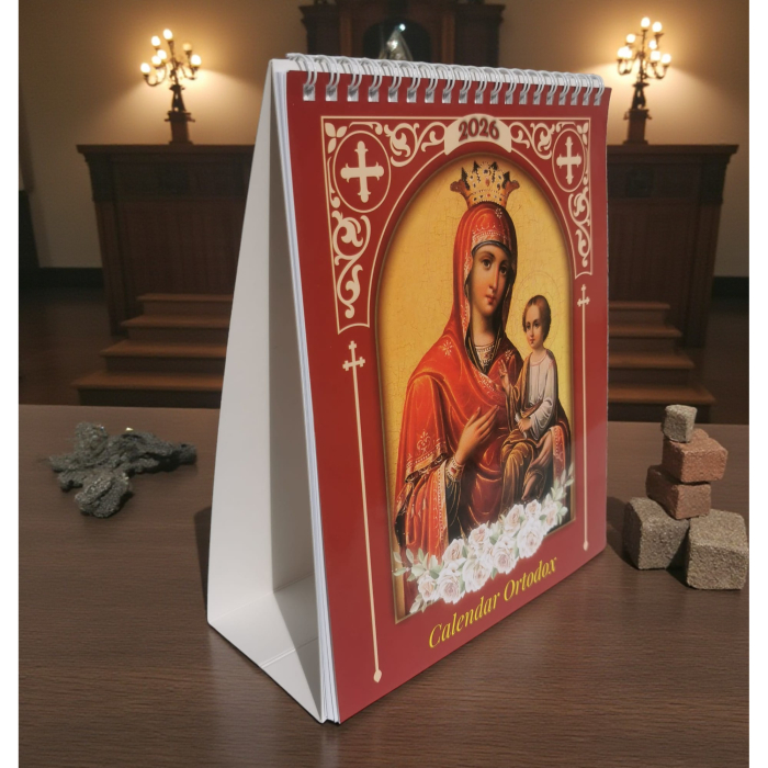 Calendar de Birou Crestin Ortodox, 2026, 170x210mm, Vision XXI [4]