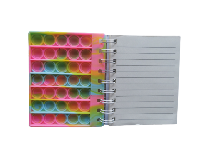 Carnetel cu coperta Popit, Multicolor, 12x10cm, dictando, VisionXXI [4]