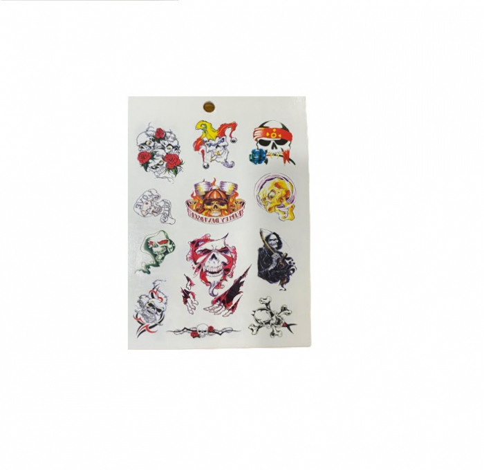 Carnetel cu tatuaje temporare Vision, multicolore [5]