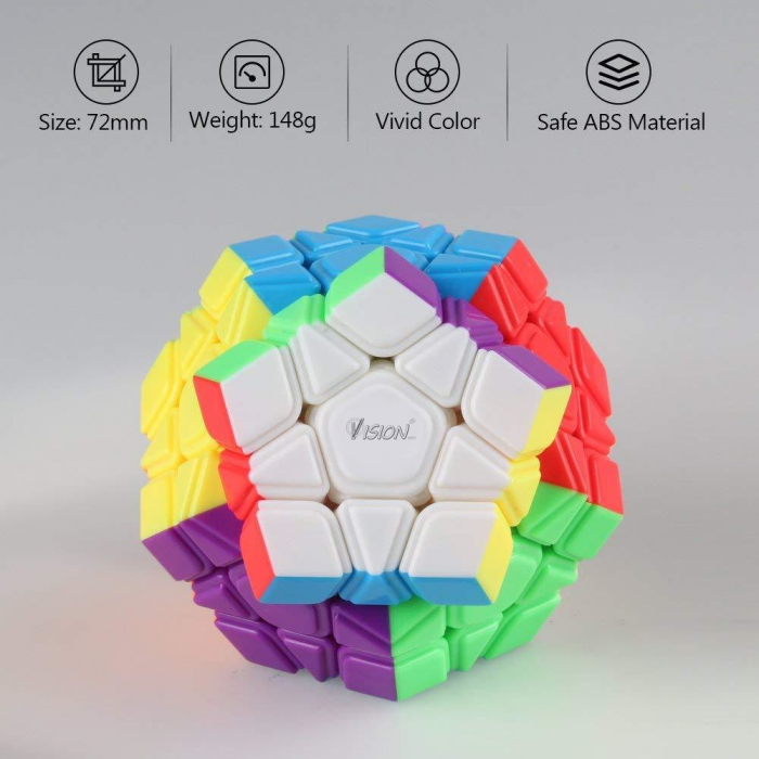 Cub Magic 3x3x3 Moyu Megaminx, 8,5 cm, VisionXXI [3]