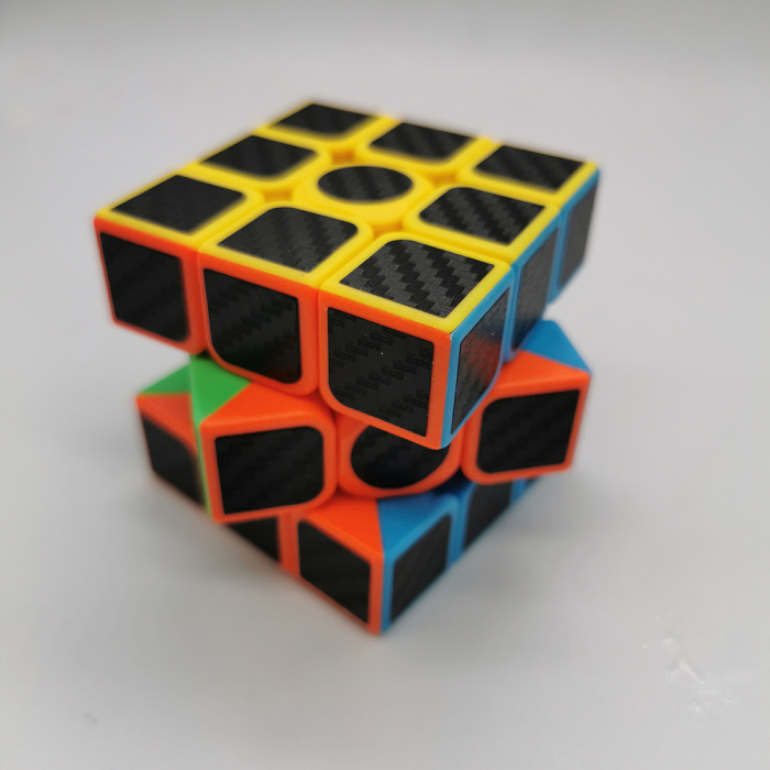 Cub Rubik 3x3x3 Magic Cube, cu insertii negre, 60mm, VisionXXI [3]