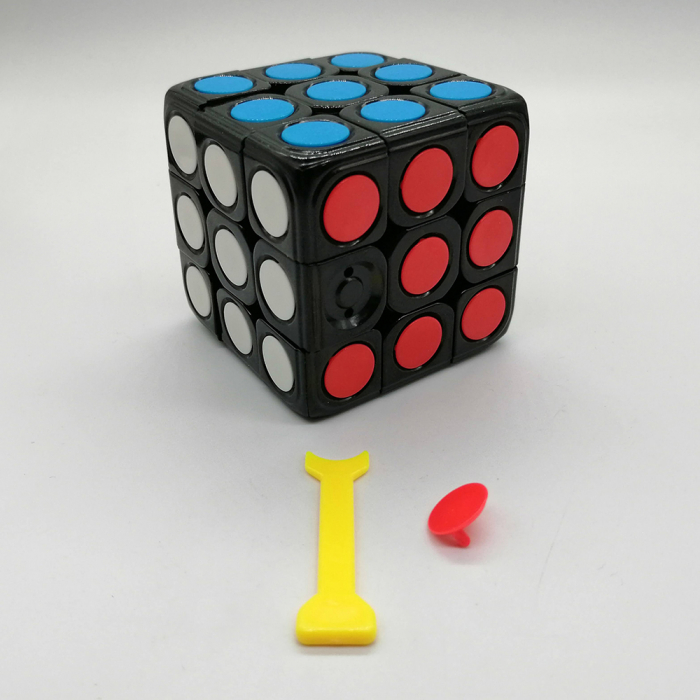 Cub Rubik Vision 3x3x3 Dots Trickster Edition, multicolor, demontabil [2]