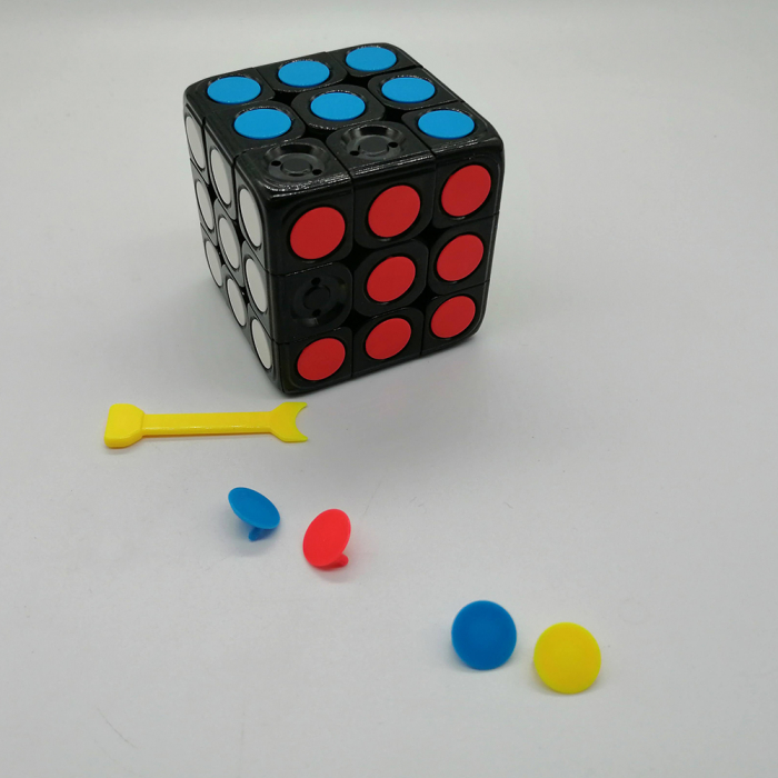 Cub Rubik Vision 3x3x3 Dots Trickster Edition, multicolor, demontabil [3]