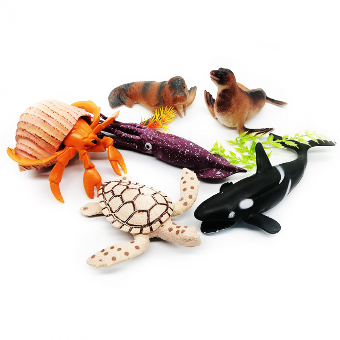 Figurine animale acvatice, "Sea Animal" Vision, 8  buc/set [2]