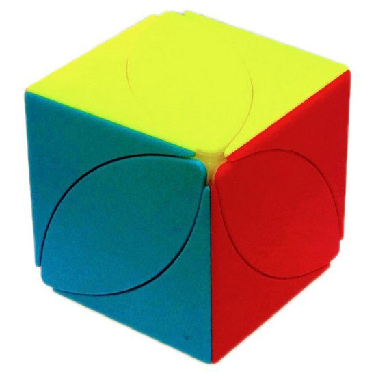 Joc Cub tip Rubick, 2x2x2, Ovaluri colorate, Brain Chalange, 5.5 cm, VisionXXI [4]