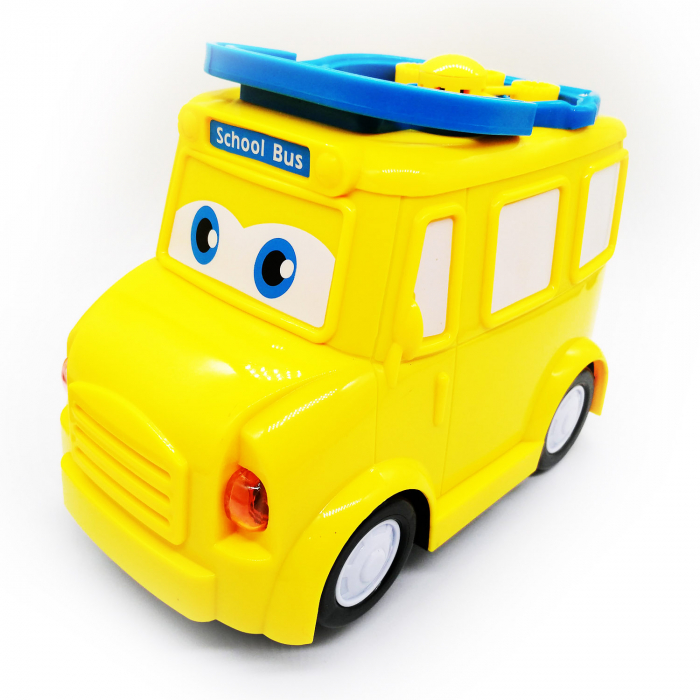 Jucarie de Facut baloane de sapun pentru copii "Bubble Car", cu muzica si lumina si recipient sapun Vision [6]